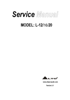 Alto L-20 - Service Manual
